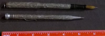 Sterling Silver Pen & Pencil Set