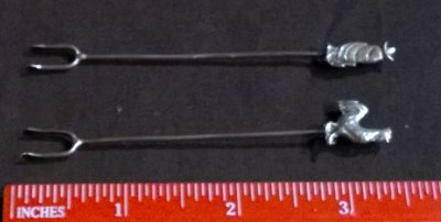 Small Silver Cocktail Toothpicks