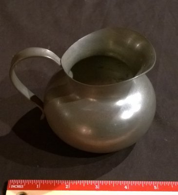 Pewter Creamer