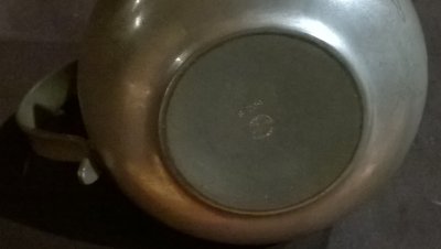 Pewter Creamer - Bottom