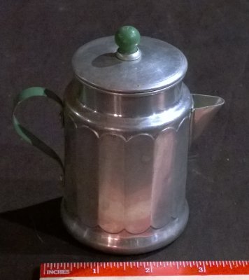 Vintage Aluminum Percolator - Miniature (Camping/Display)