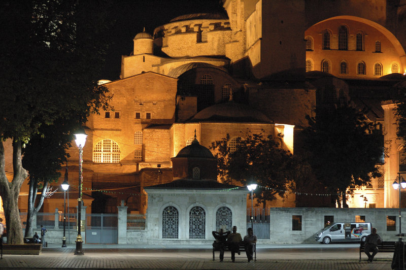 Hagia Sophia by Night