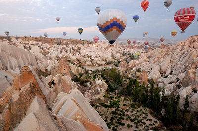 Hot Air Balloons, Cappadocia (Turkey)