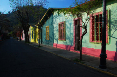 San Cristobal Hill at the Background