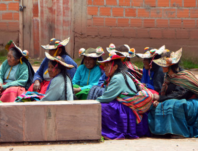 Women - Llachn Village, Titicaca Lake