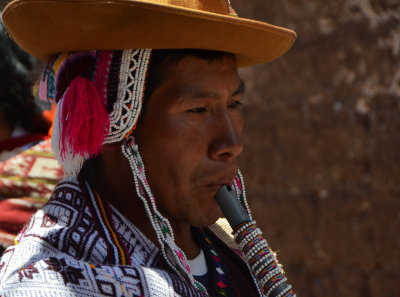 Flutist - Carnival in Pisaq