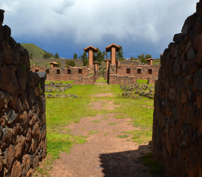Inca site of Raqchi