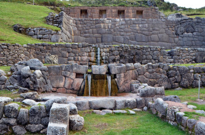 Inca Fountain - Tambomachay