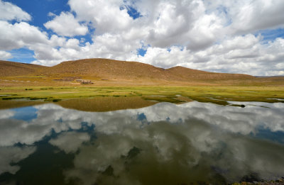 Lake - Way Arequipa to Chivay 