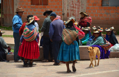 Reunion - Square of Challn, Titicaca Lake