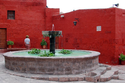 Fountain - Monastery of St. Catherine - Arequipa