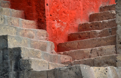 Stairs - Monastery of St. Catherine, Arequipa