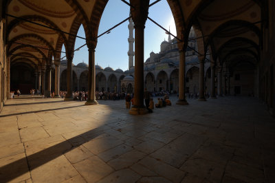 The Courtyard - Sultan Ahmed (Blue) Mosque