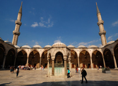 The Courtyard - Sultan Ahmed (Blue) Mosque