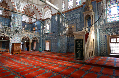 Interior - Rstem Pasha Mosque