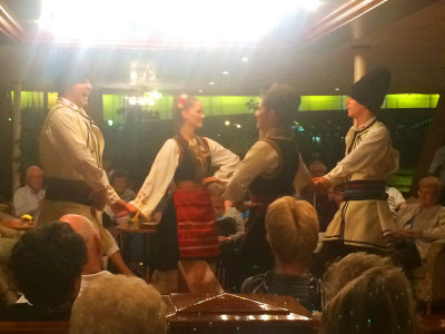 Serbian folklore dance group