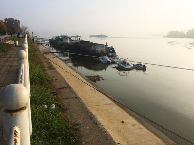 the Danube at sunrise