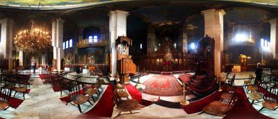 Orthodox Church interior, Vidin, Bulgaria