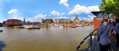 the elbe at hamburg