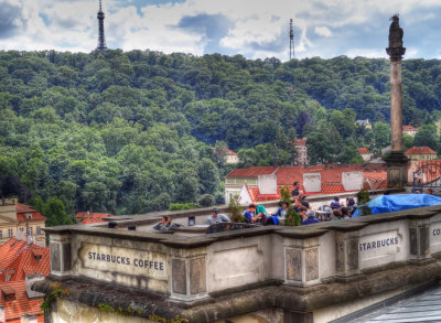 starbucks, prague