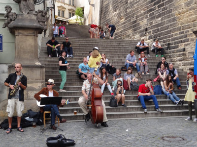 castle area, prague