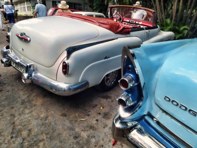 classic cars at Cojimar