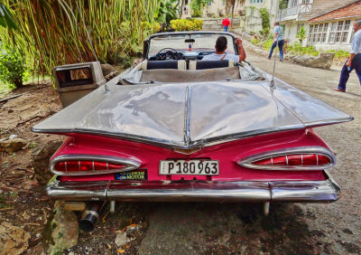 classic car at Cojimar