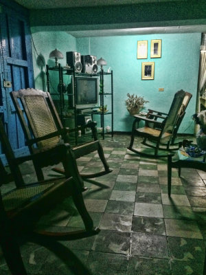 night interior, Sancti Spiritus