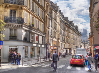 street scene, Le Marais