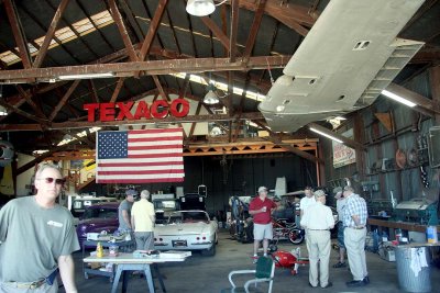 Lunch at Richard Clinton's Hanger - Marysville Airport #4