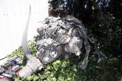 One of the Recovered Engines from the Harpoon