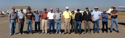 Group Picture Los Banos Airport