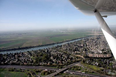 Pocket Road and the Sacramento River