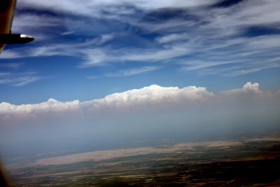 Thunderstorms over the Sierras