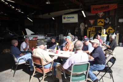 Lunch at Richard's Hanger - Marysville Airport #3