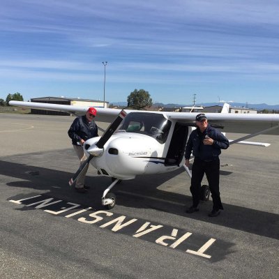 Jerry and Steve in the Skycatcher