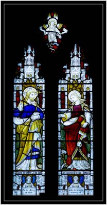 44 Christ and Mary Magdalene - Greathead Window D7501037.jpg