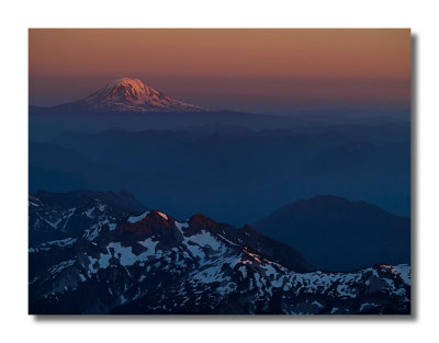 Mt Adams at Sunset