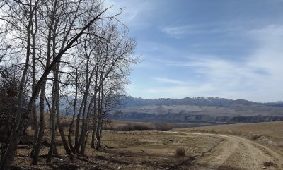 Lower Rock Creek Road above Inkom, Idaho