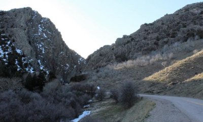 Arimo Road Through Garden Creek Gap