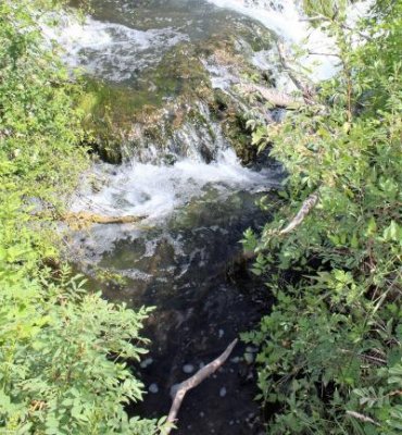 Just Above the Waterfall