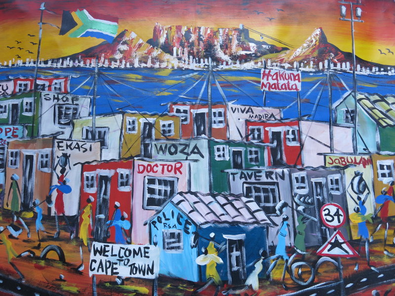 Cape Town a painting for sale