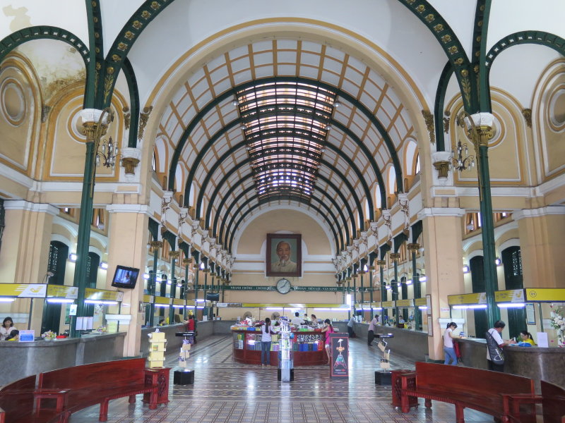 Ho Chi Minh city main post office