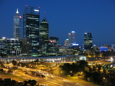 Perth from kings park