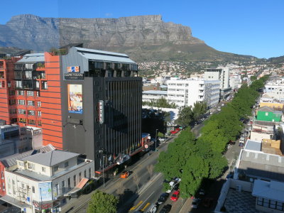 Cape Town view from hilton hotel