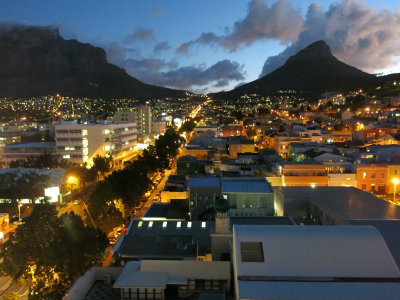 Cape Town view from hilton 
