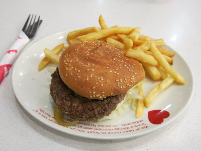 Johannesburg Wimpy burger