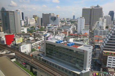 Bangkok view from Landmark hotel