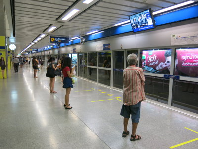 Bangkok underground station