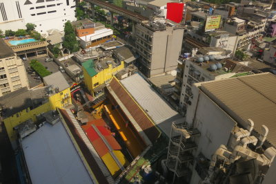 Bangkok Nana Plaza viewed from Landmark hotel